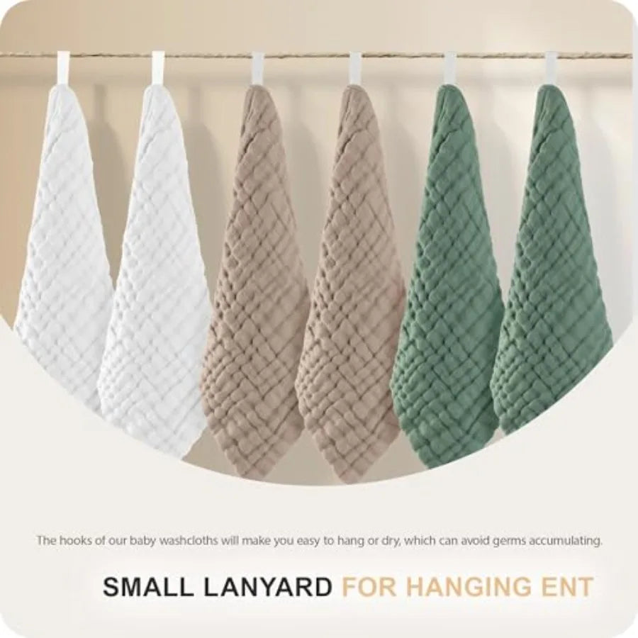 Baby Washcloths 6 Packs