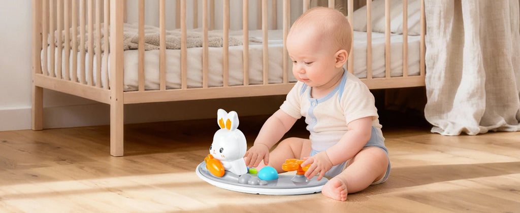 Safety-Enhanced 4-In-1 Grow-With-Me Baby Walker Play