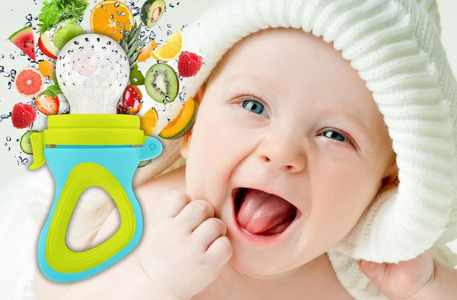 Squeezing Feeding Bottle Cup Silicone Newborn Baby - detail view