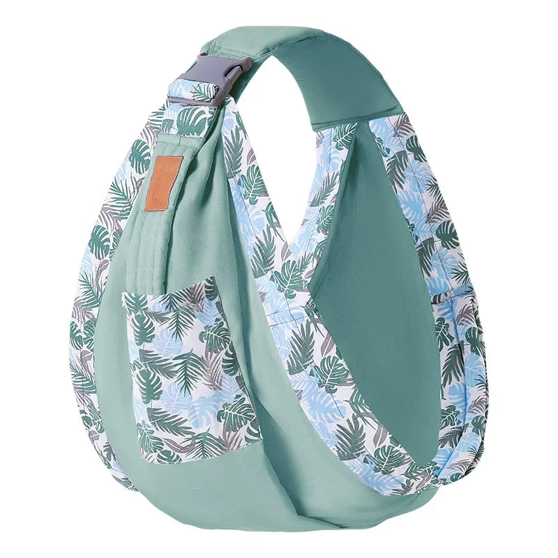 Baby Wrap Newborn Sling Dual Use Infant Nursing Cover - lifestyle in-use