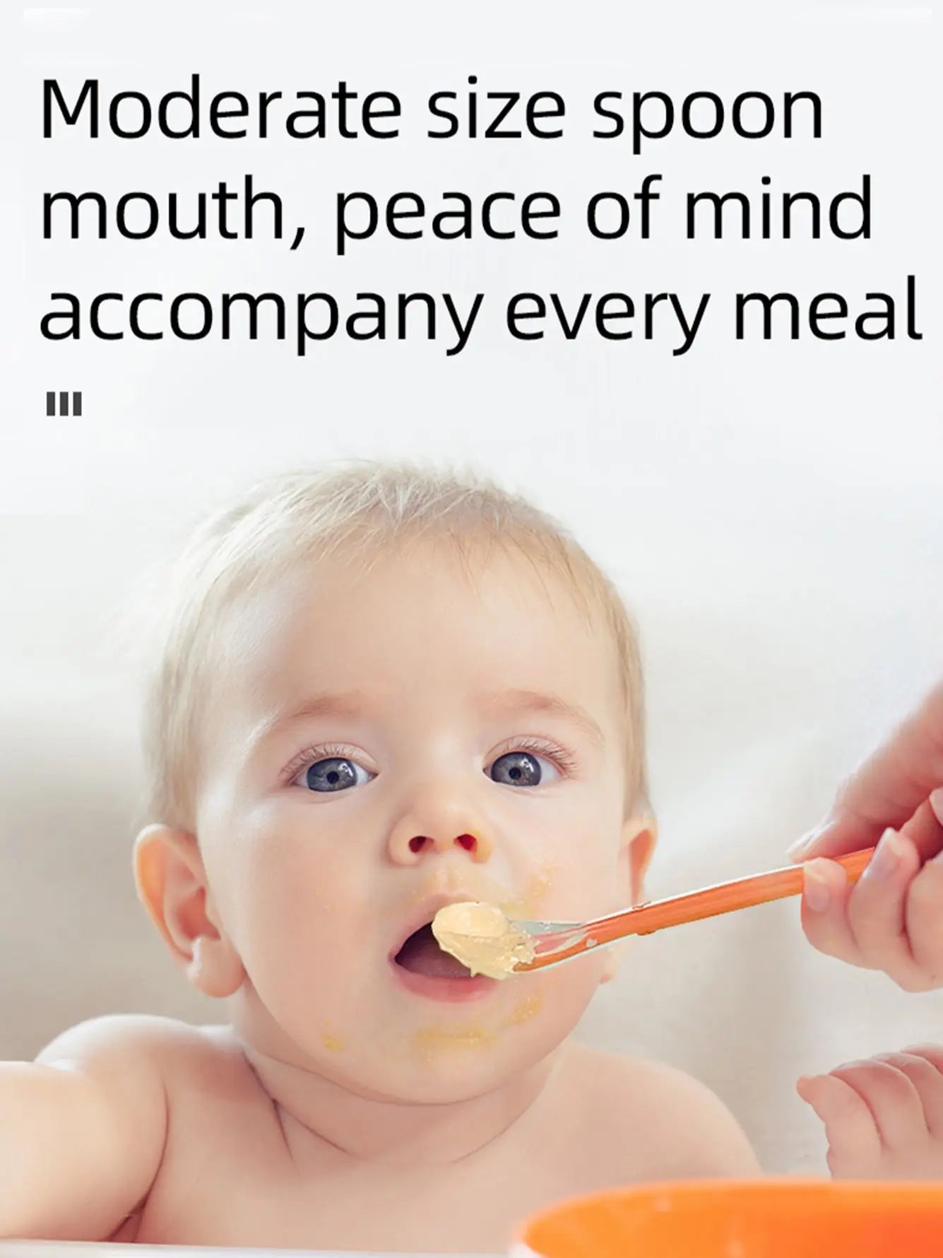 9 Colors Baby Silicone Spoon Learning Spoon Star
