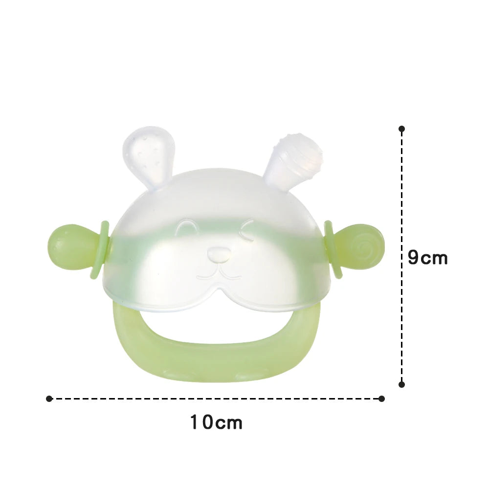 3 Pack BPA Free Silicone Baby Teething Mitten
