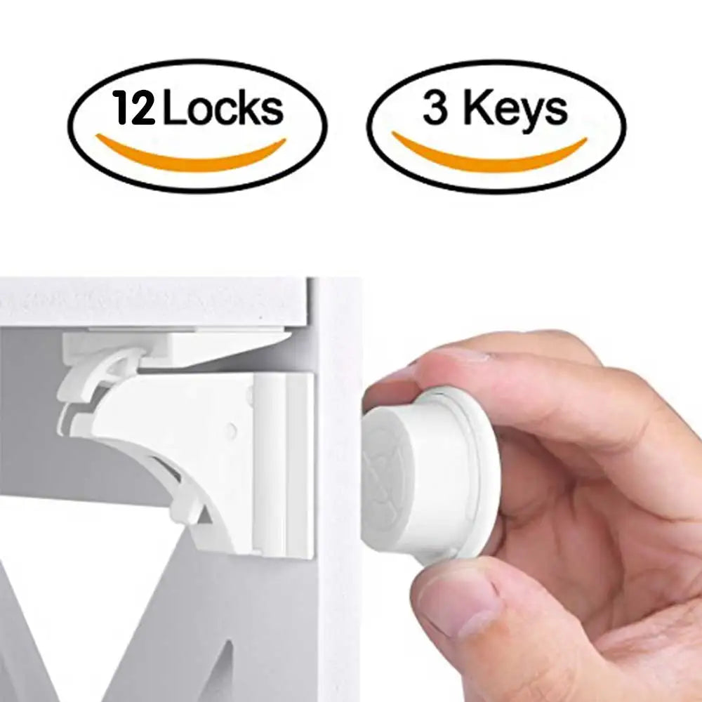 Magnetic Child Lock Children Protection Baby Safety - front view