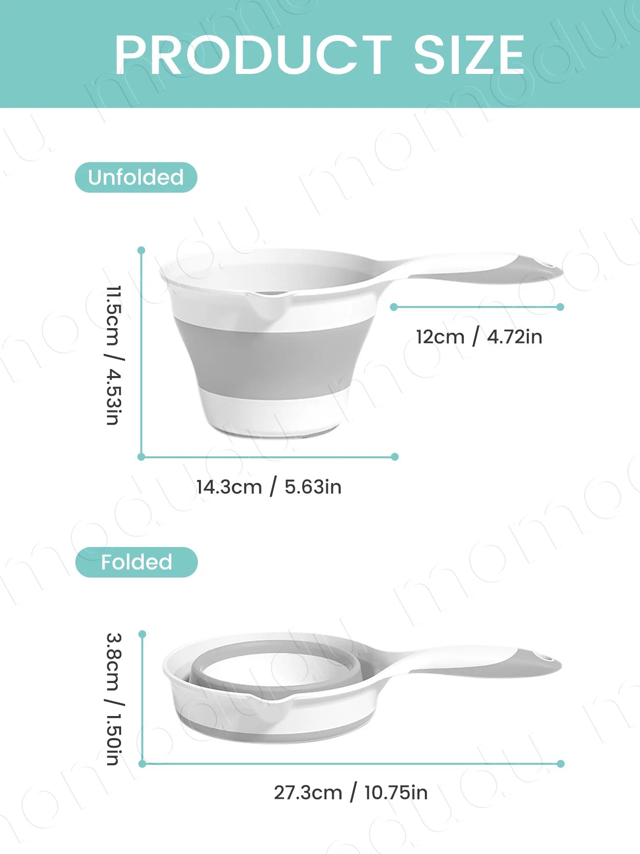 Baby Bath Rinsing Cup - lifestyle in-use