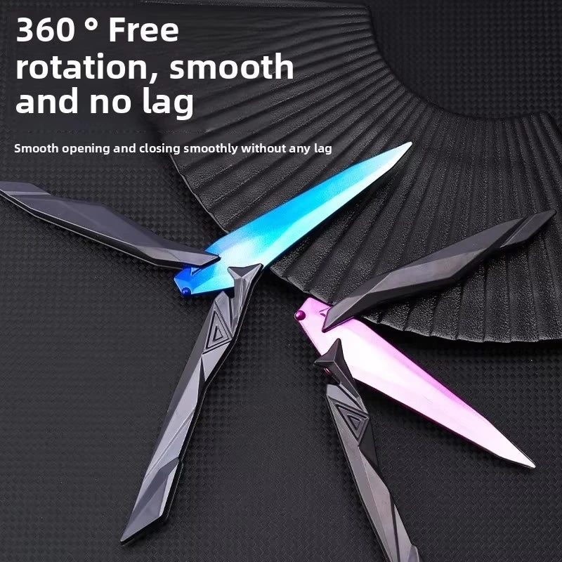 Singularity Butterfly Knife Foldable Replica Toy Boys - feature close-up