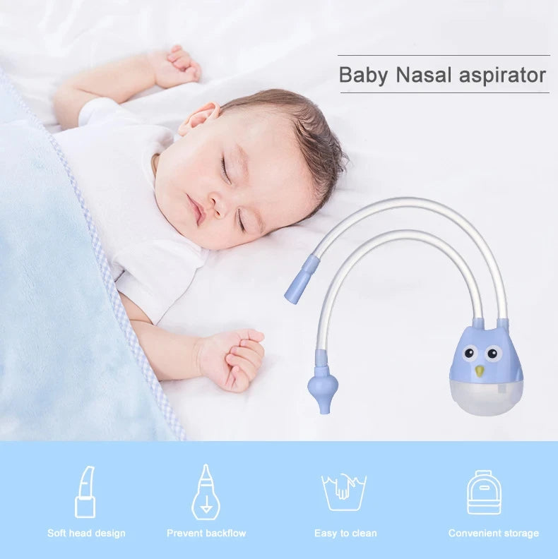 Newborn Baby Nasal Aspirator Children Nose Cleaner - material close-up