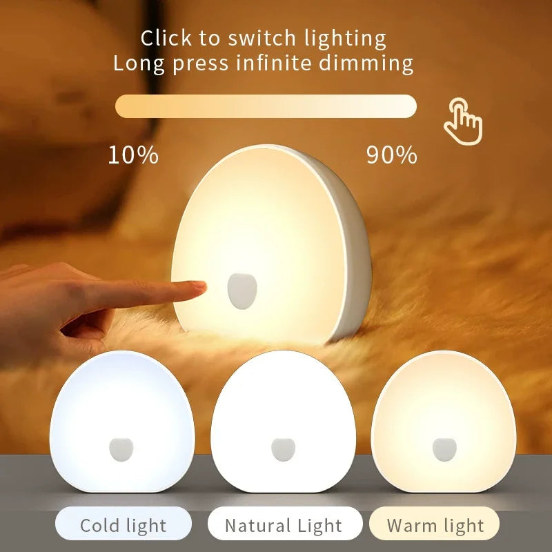 RGB Sleep White Noise Machine Soothing Sound Touchable - size reference