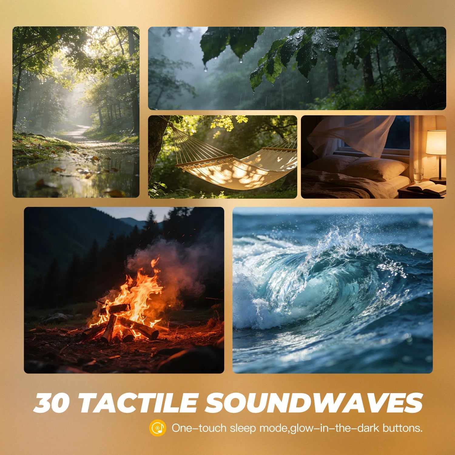 Portable White Noise Machine Adults 30 Soothing Sounds - lifestyle in-use