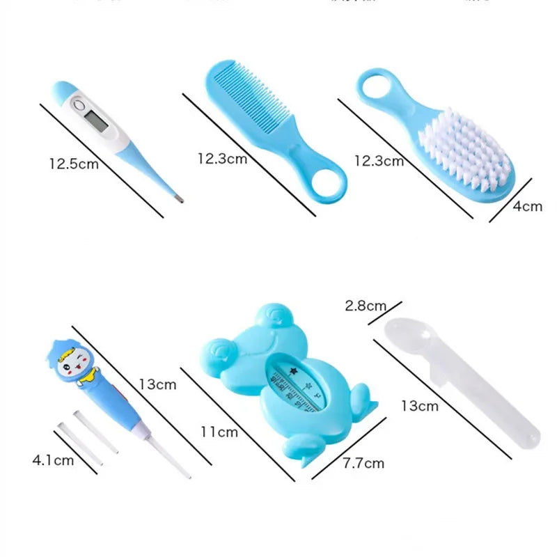 4 8 13pcs Newborn Daily Nail Care Kit Nail Clipper Tool - side angle