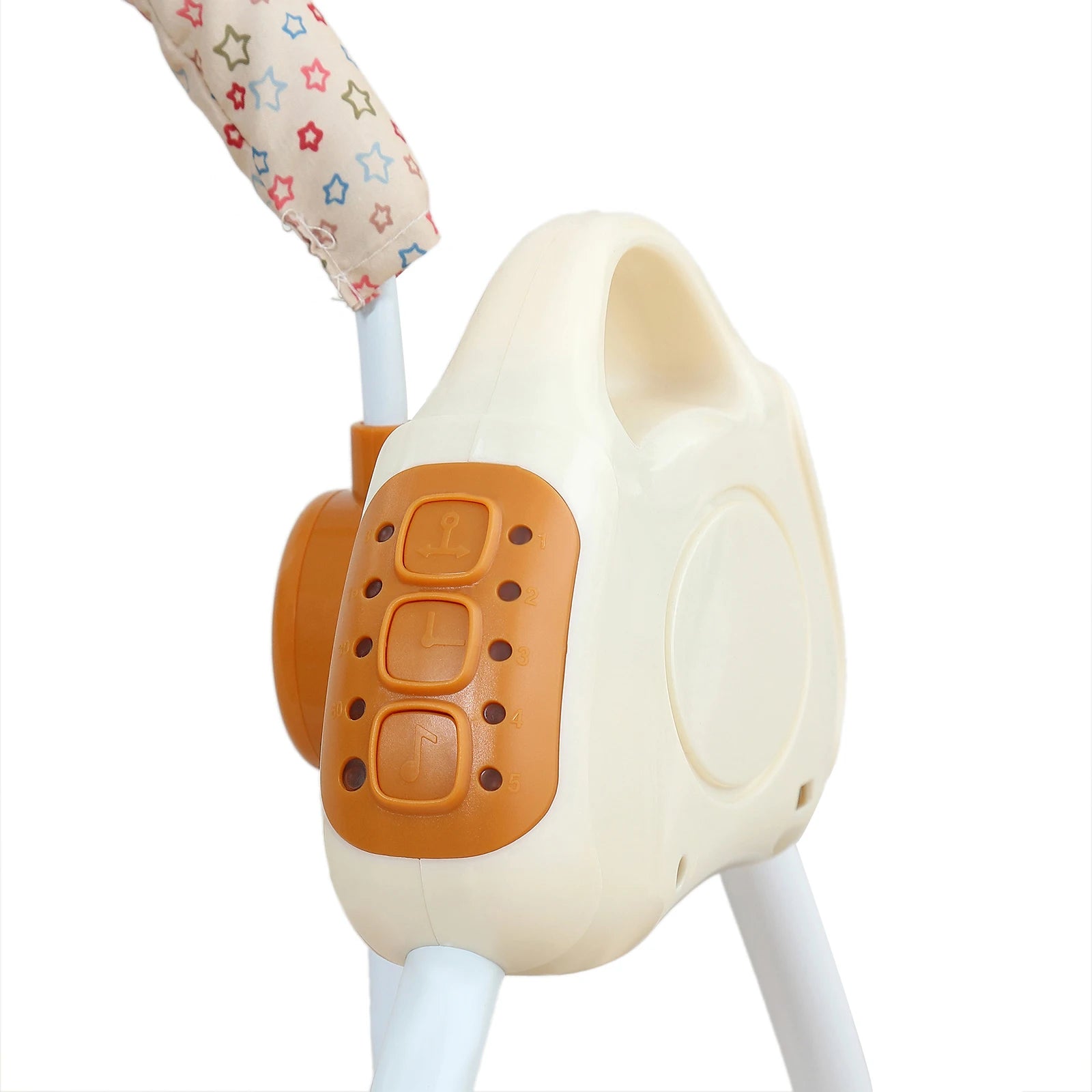 Electric Cradle Foldable Electric Baby Cradle w/ Music Dual Control