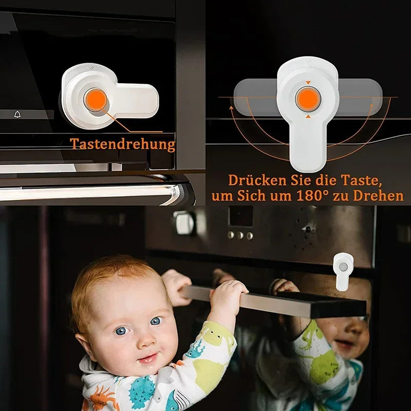 1pcs Baby Oven Door Lock Kitchen Child Safety Locks - material close-up