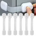 Adjustable No Drilling Child Safety Cabinet Locks - front view