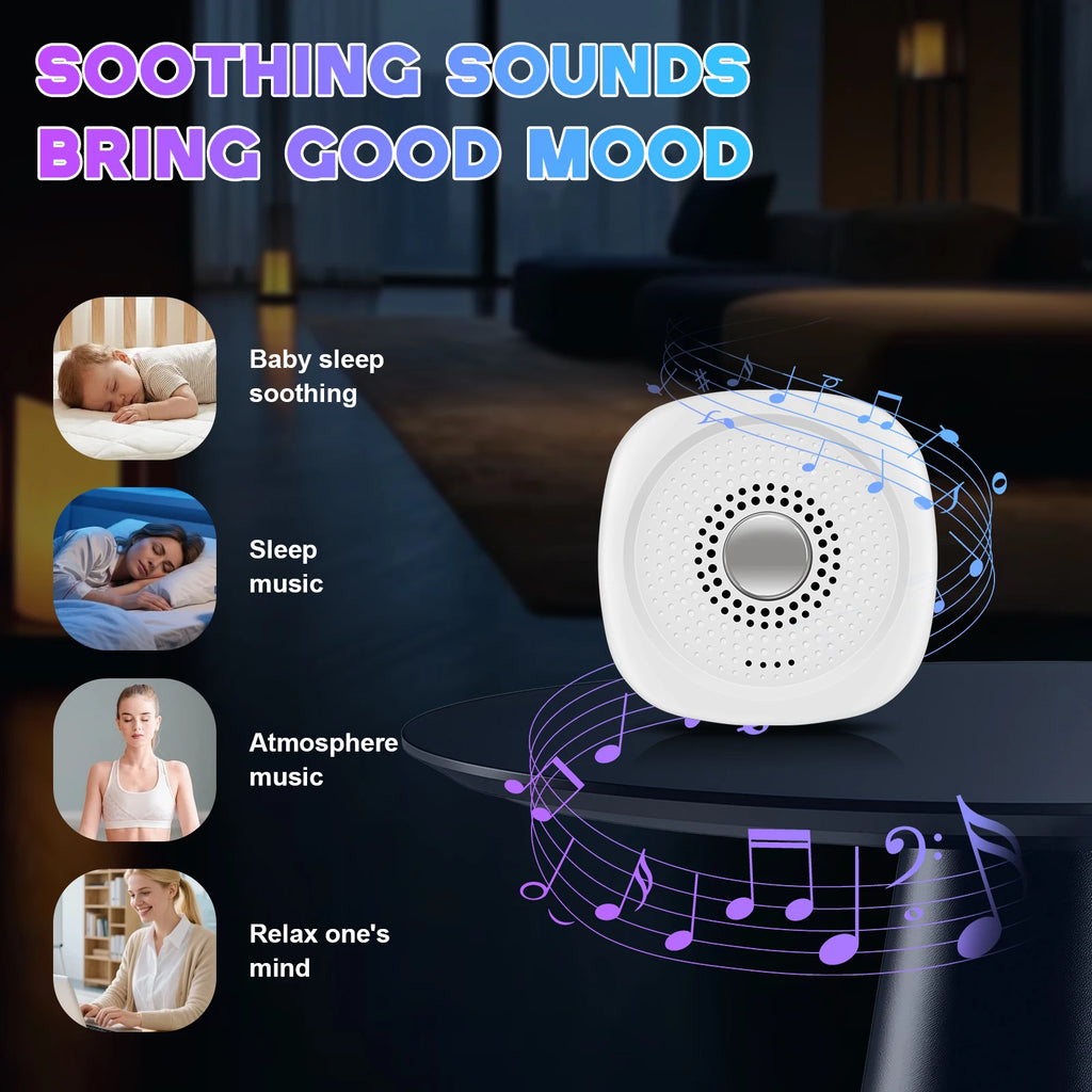 Portable sleep aid white noise device infants children - packaging view