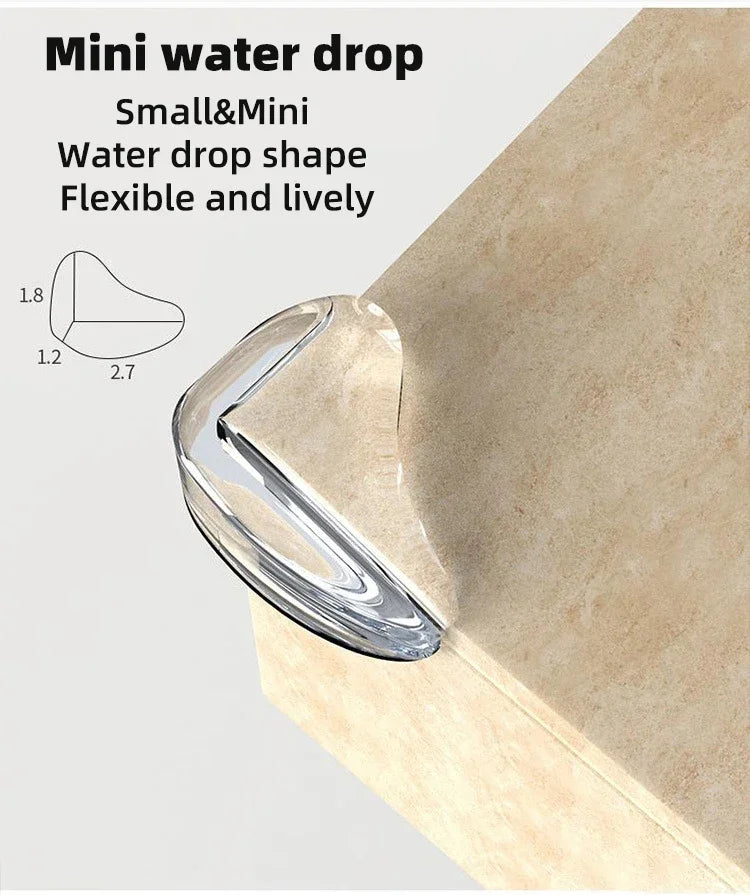Baby Safety Silicone Protector Table Corner Edge - top-down view