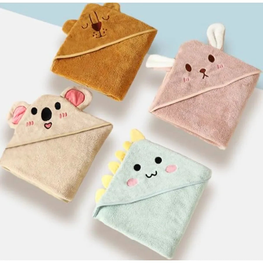 Hooded Baby Towel - Premium Soft Bath Towel for Baby - size reference