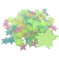 200PCS 2 Glow Dark Luminous Stars Fluorescent - front view