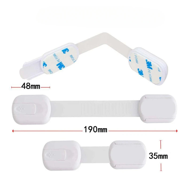 Baby Safety Lock Drawer Child Safety Cabinet Locks - material close-up