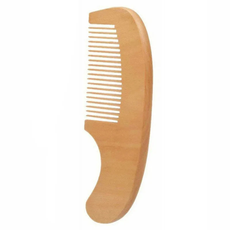 1 2 4pcs Baby Hair Brush Comb Set Newborn Wood Comb