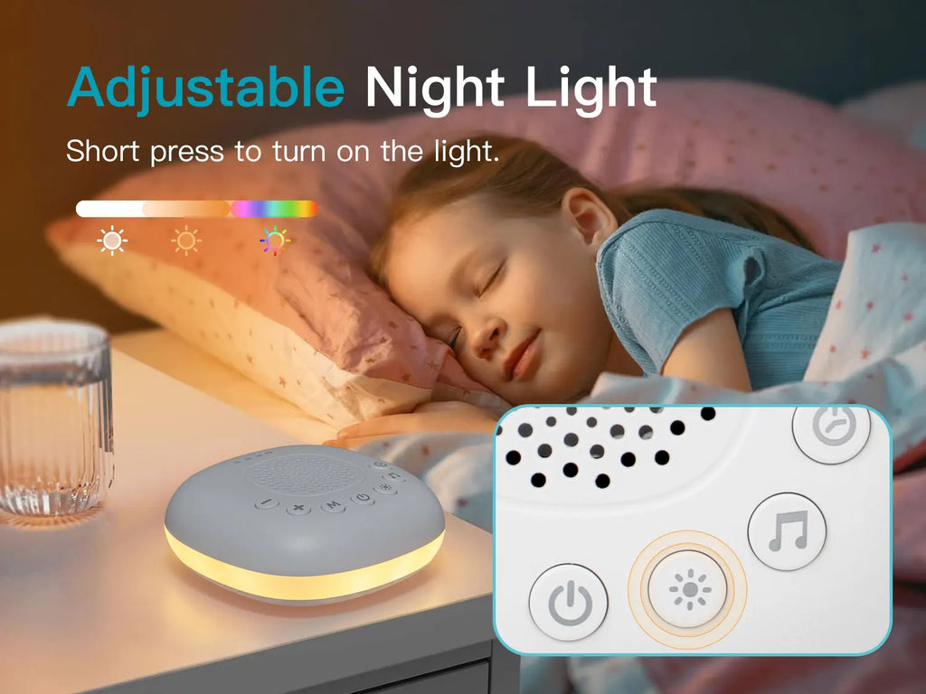 White Noise Sound Machine 24 Soothing Sounds Sleep Aid