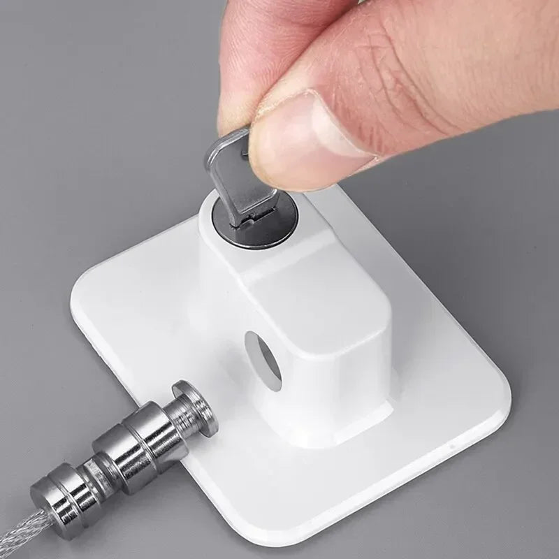 2 4 6Pcs Fridge Cabinet Locks Kids Keys Self Adhesive