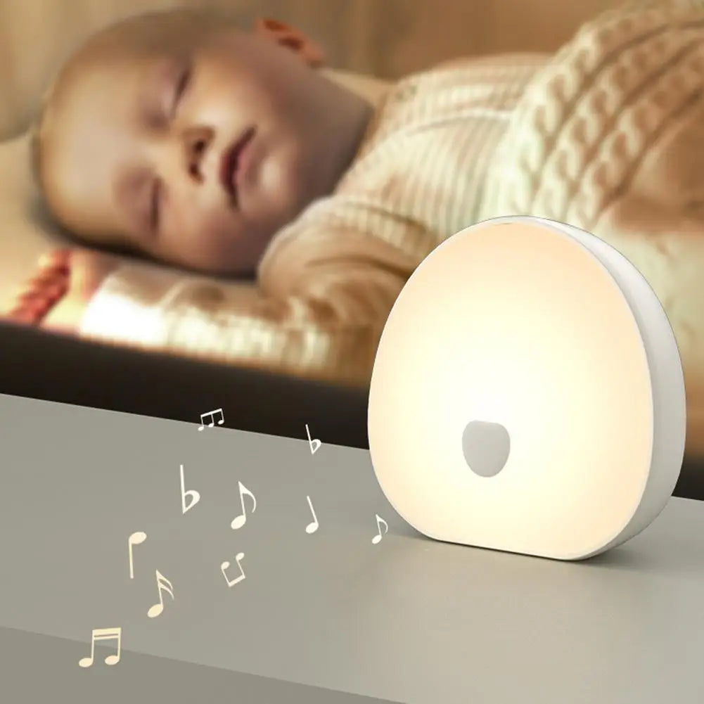 RGB Sleep White Noise Machine 2ith Soothing Sound - top-down view