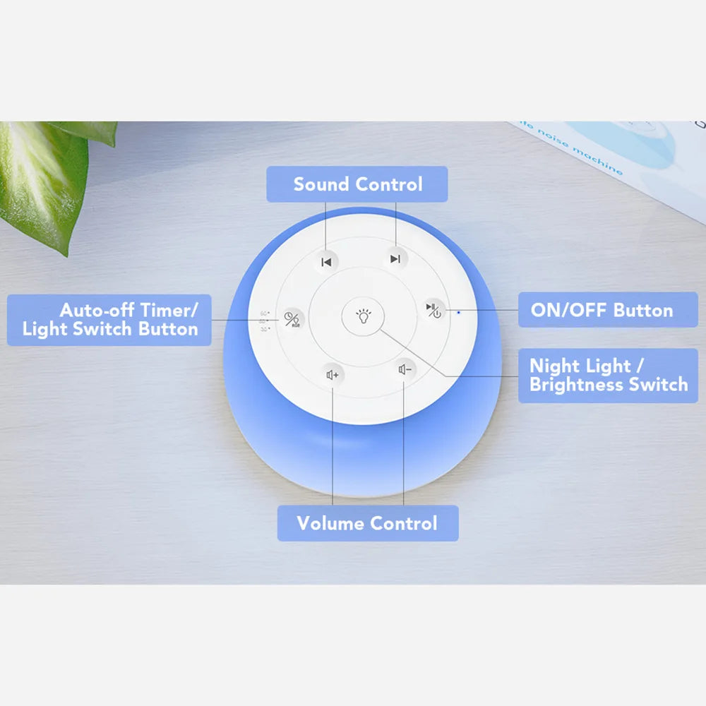 Desktop White Noise Machine Sleep Sound Machine
