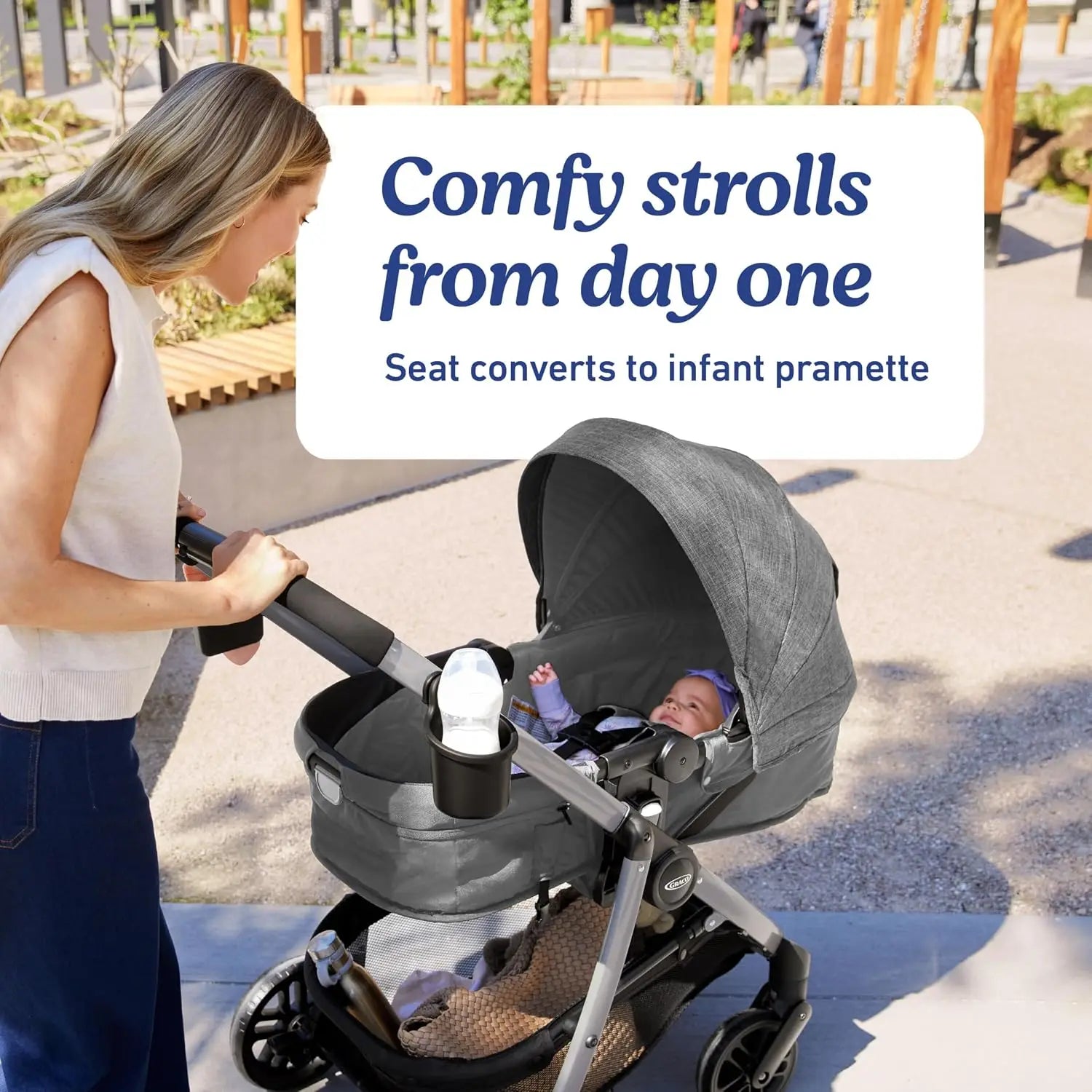 Graco Modes Pramette Stroller - size reference