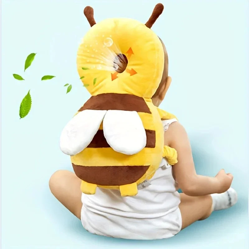 Head Back Protector Baby Protect Pillow Learn Walk Head - material close-up