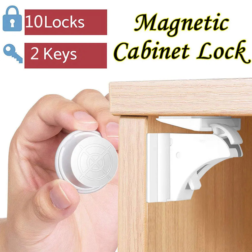 Magnetic Child Lock Children Protection Baby Safety - size reference