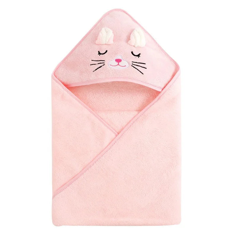 Toddler Bathrobe Infant Bath Towel Boy Girl Blankets - feature close-up