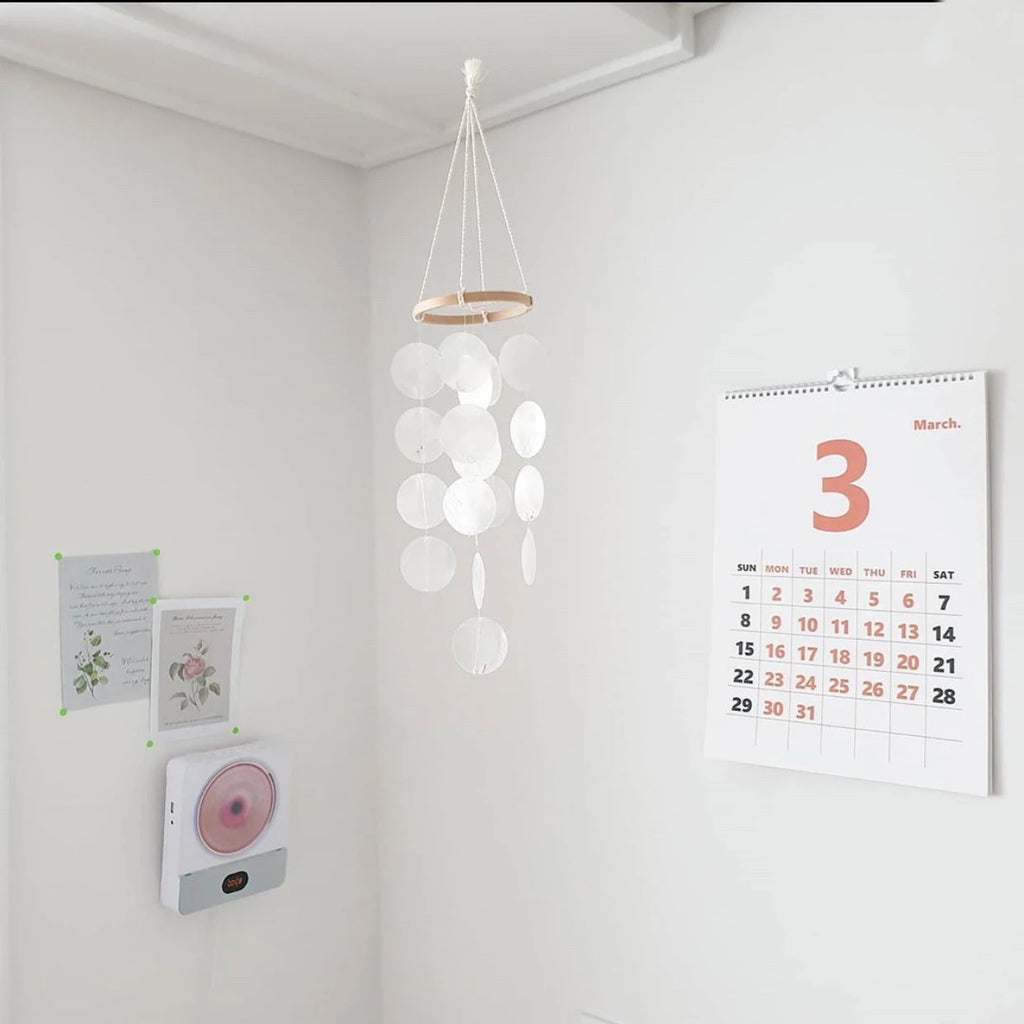INS Home Decor Natural Shell Dream Wind Chimes Bohemian - detail view