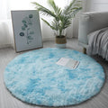 Super Soft Fluffy Round Plush Shaggy Rug Non Slip Floor - packaging view