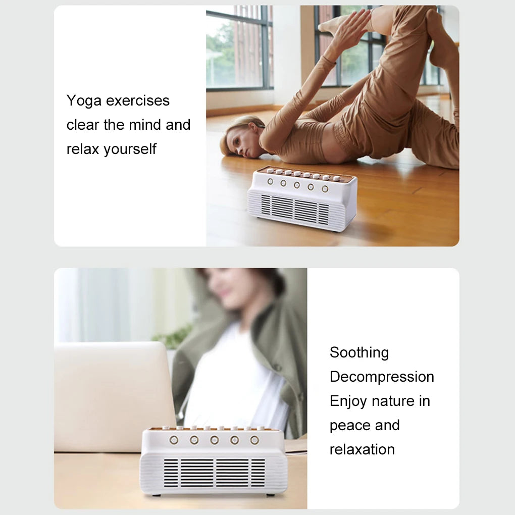 8 Natural Sounds Baby White Noise Sleep Machine - set overview