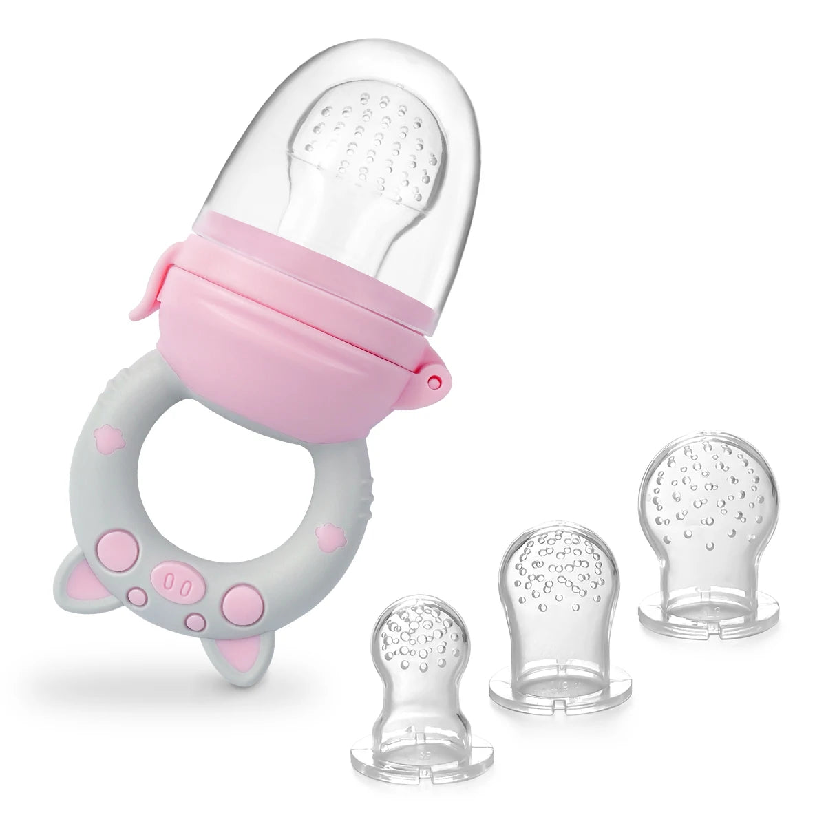 4pcs set Silicone Fruit Vegetable Feeder Infants