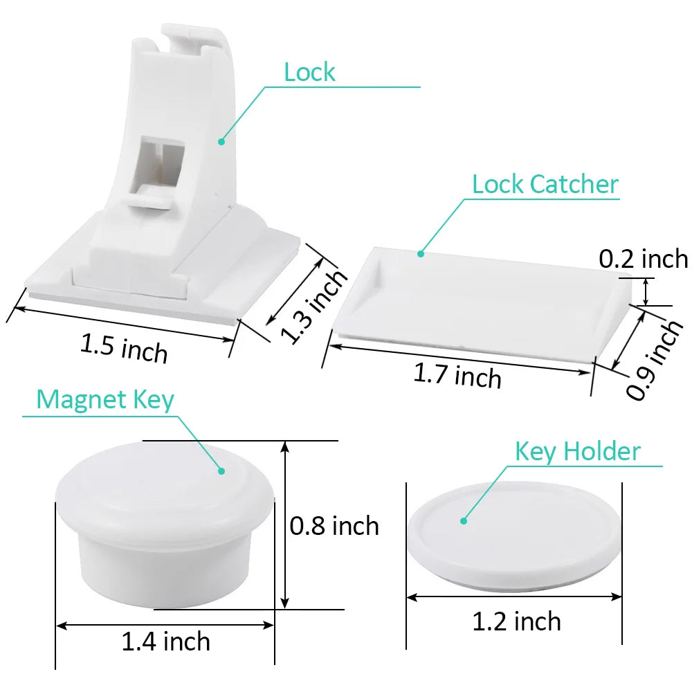 Magnetic Child Lock Children Protection Baby Safety - detail view