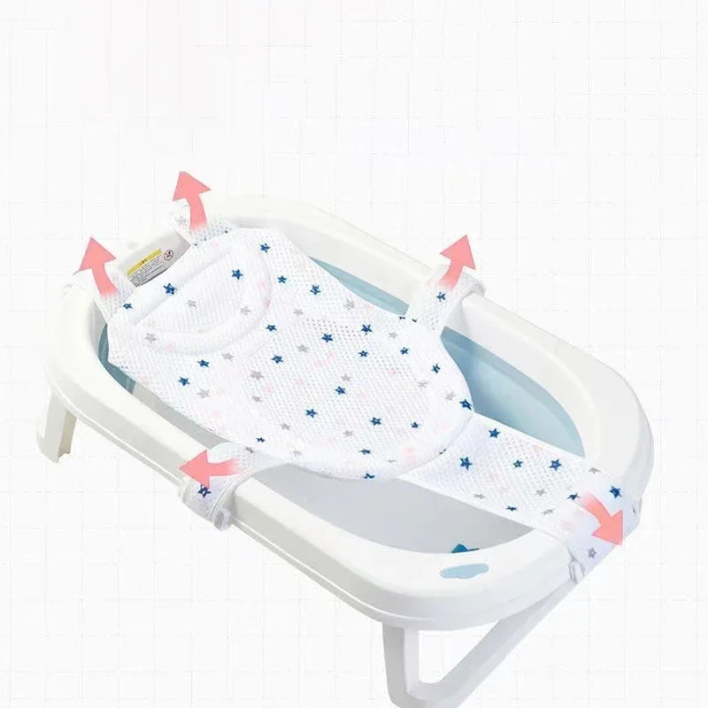 Baby Bath Net Mat Children Newborn Adjustable Bathtub - size reference