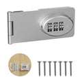 Mechanical Password Locks Door Security Slide Latch - set overview