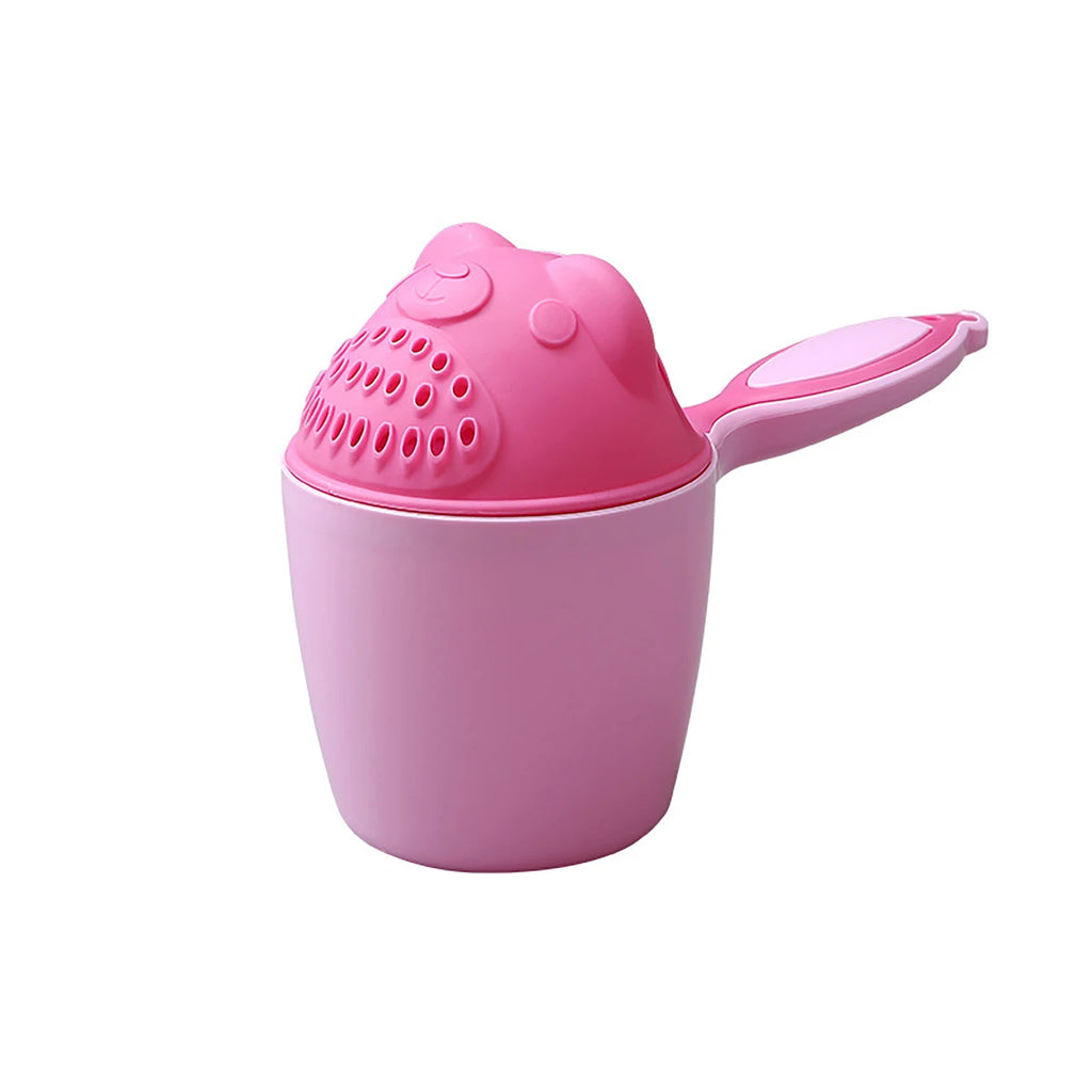 Cute Cartoon Baby Bath Caps Toddle Shampoo Cup Children - set overview