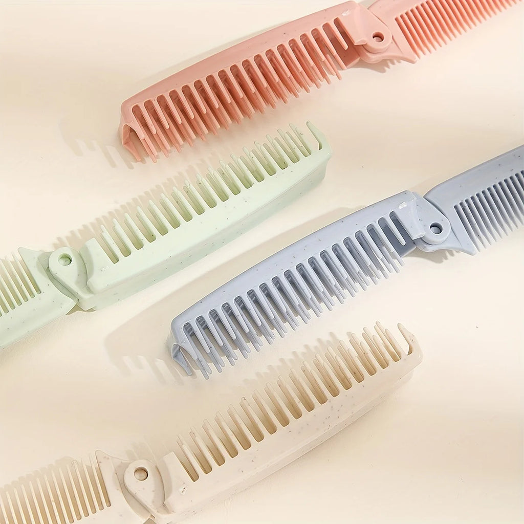4 portable folding combs