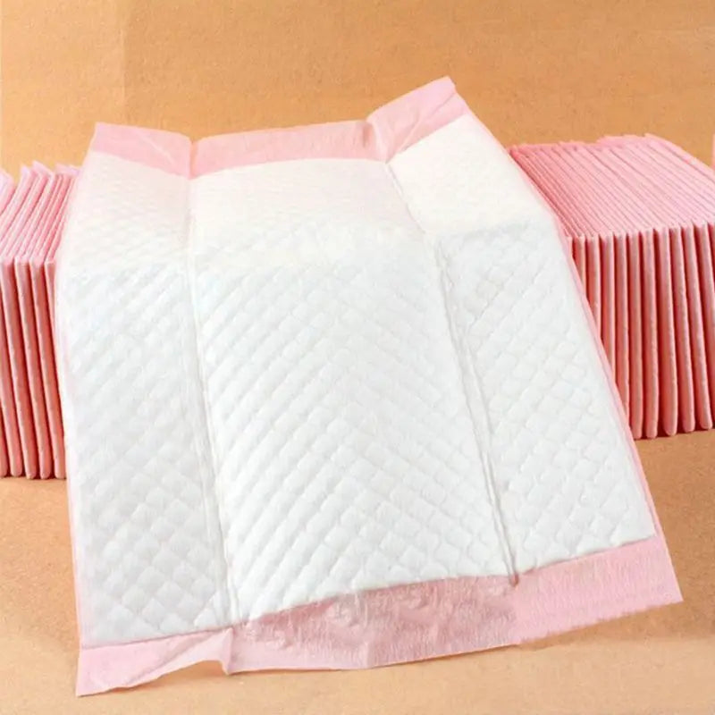 Disposable Baby Diaper Changing Mat Infant or Pets - top-down view