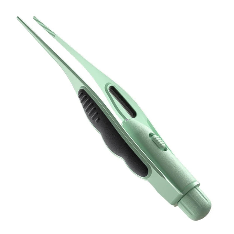 LED Ear Wax Removal Tweezers Anti-Skid Ear Pick Tool