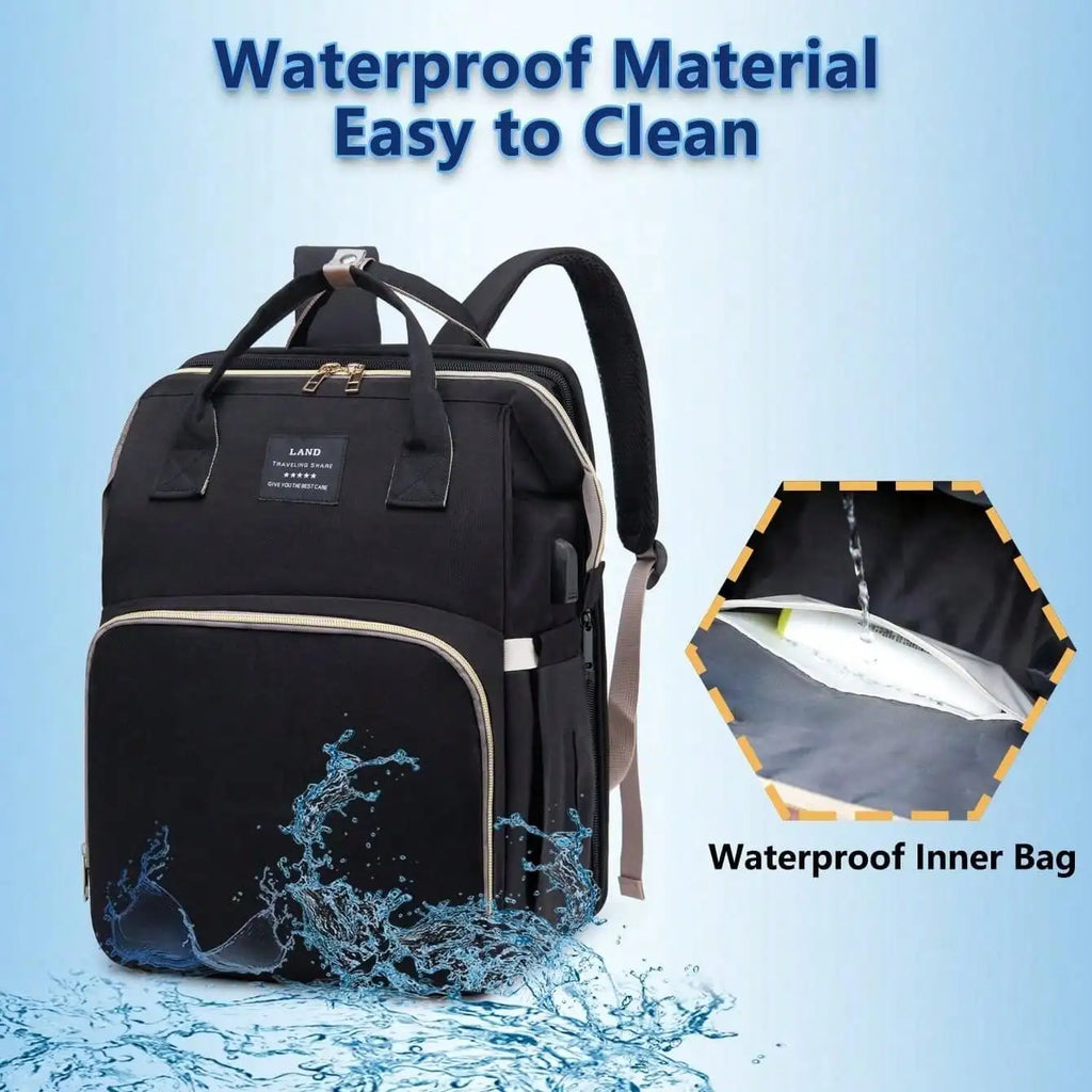 Multifunctional waterproof large-capacity diaper