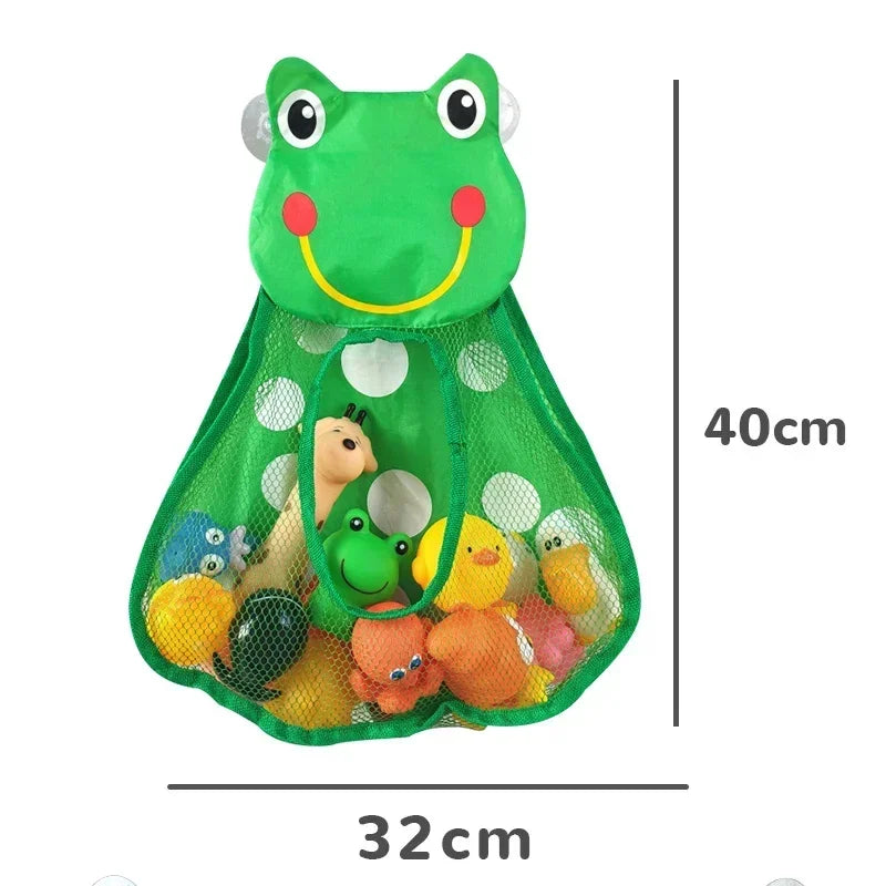 Baby Bath Toys Organizer Quick Dry Toddlers Mesh Net - detail view