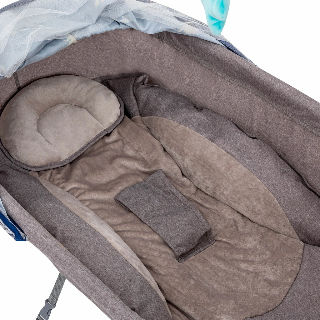 Baby Cradle Swing 5 Speeds Electric Stand Crib Auto - packaging view