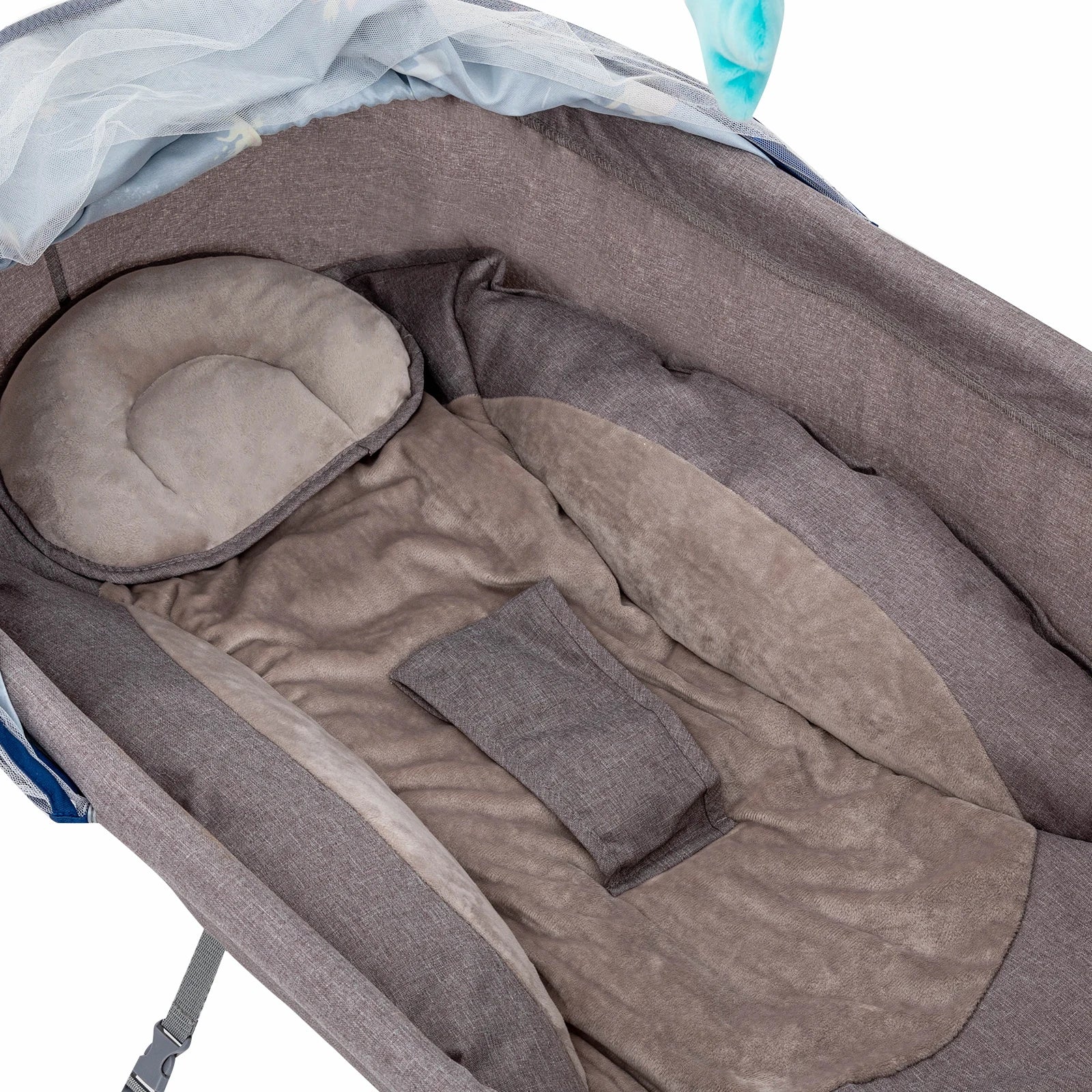 Baby Cradle Swing 5 Speeds Electric Stand Crib Auto - packaging view