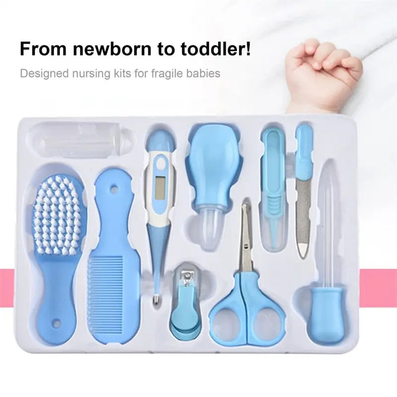 10PCS Set Baby Health Care Kit Kids Nail Hair Health - lifestyle in-use
