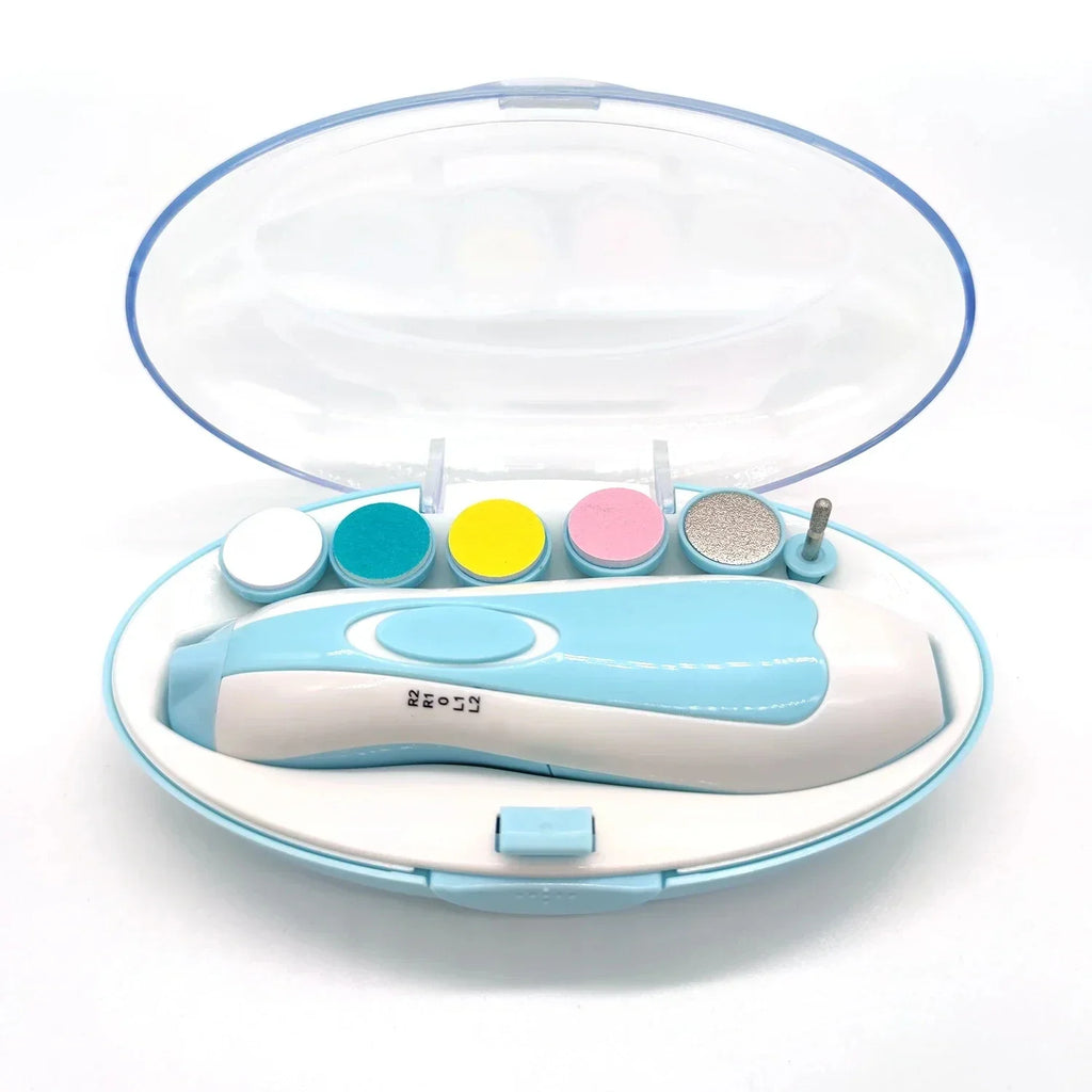 Multifunctional Electric Baby Cutter Trimmer Manicure - material close-up