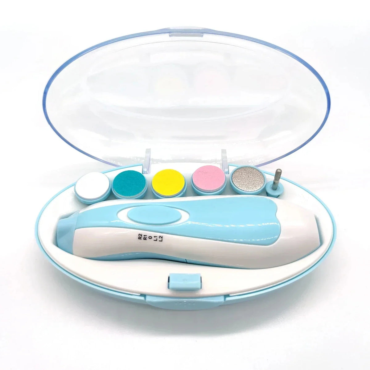 Multifunctional Electric Baby Cutter Trimmer Manicure - material close-up