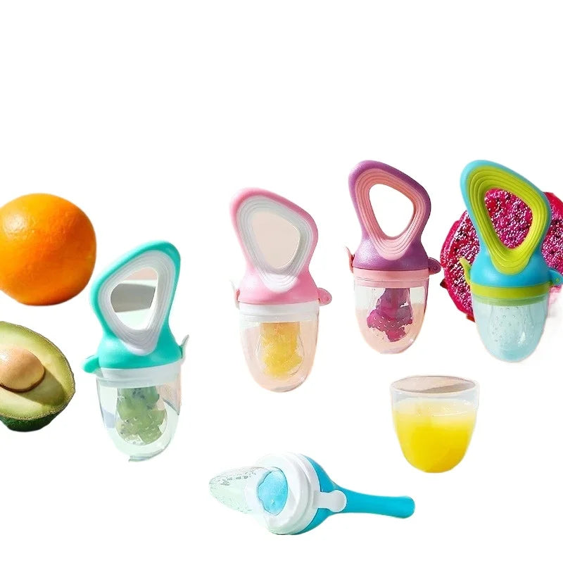 1PC Silicone Baby Fruit Feeder Cover Baby Nipple Fresh - front view