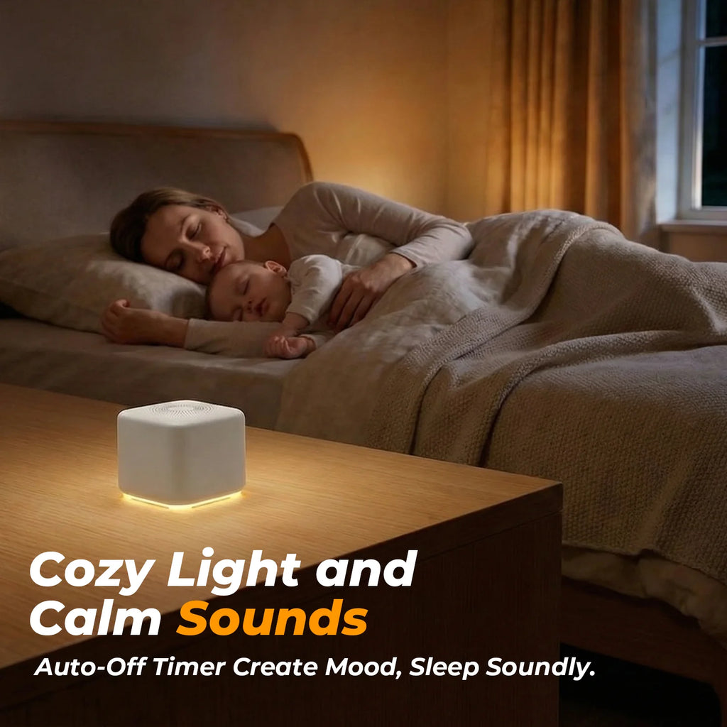 Baby White Noise Machine Smart Cry Detection - material close-up